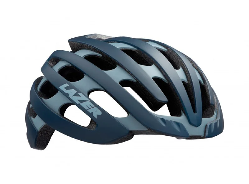 bicycle threaded headset types-Lazer Z1 MIPS Road Helmet - Matt Blue-Gray - 2020