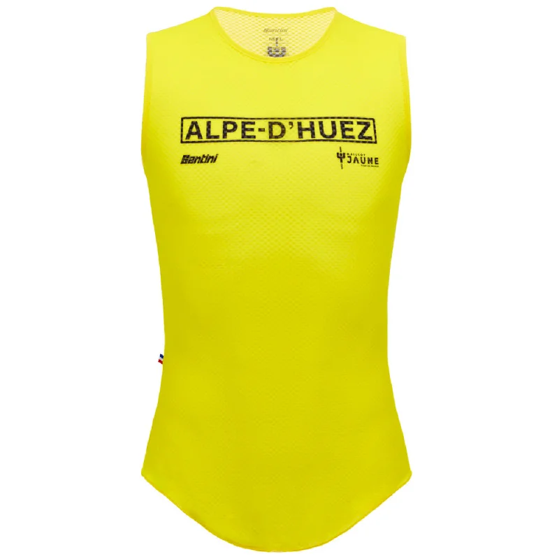 cycling clothing for epic stamina-Maglia intima senza maniche Santini Tour de France - Alpe d'Huez