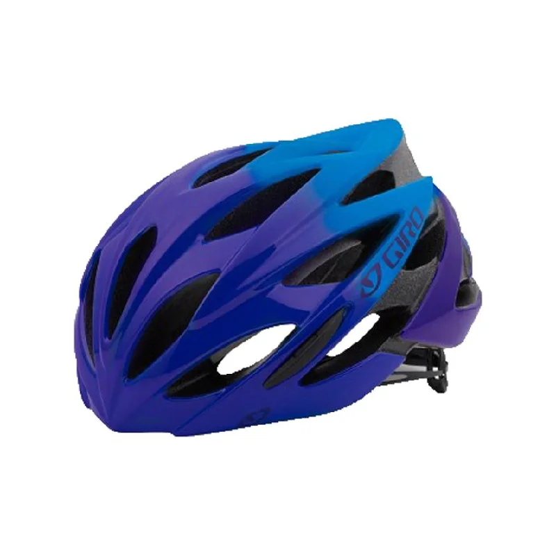 bicycle pedal thread direction-Giro Sonnet Road Helmet - Womens - Purple-Blue