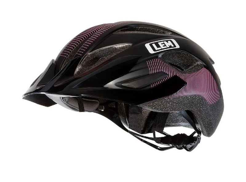 bicycle hub cone adjustment-LEM Boulevard Commuter Bike Helmet - Purple-Black