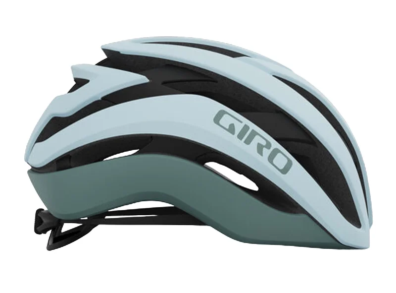 bicycle lock security reviews-Giro Cielo MIPS Road Helmet - Matt Light Mineral