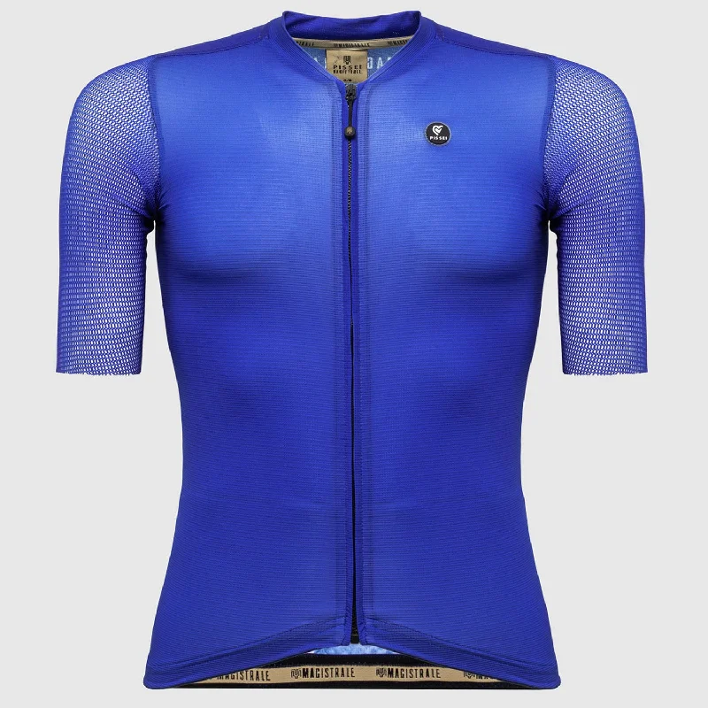 cycling clothing with leg cushion-Maglia Pissei Magistrale CLT - Blu scuro