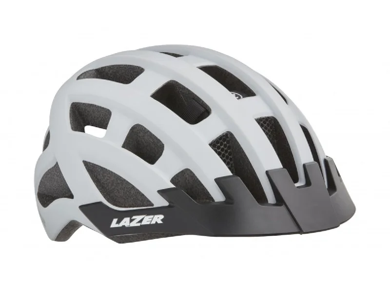 bicycle weight reduction tips-Lazer Compact DLX Commuter Helmet - White