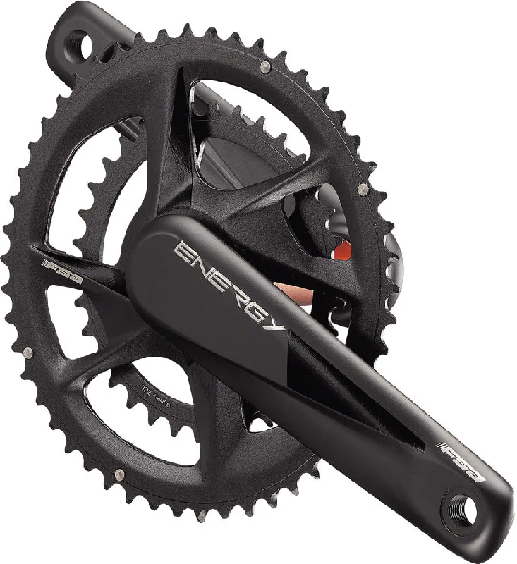 bike axle tools for wheel adjustments-Full Speed Ahead Energy Modular Crankset - 170mm 11/12-Speed 46/30t Direct Mount/90mm  BCD 386 EVO Spindle Interface BLK