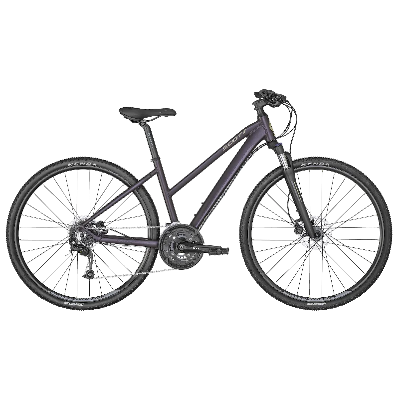 bicycle trials bike features-Scott Sub Cross 30 Lady- Aubergina Purple