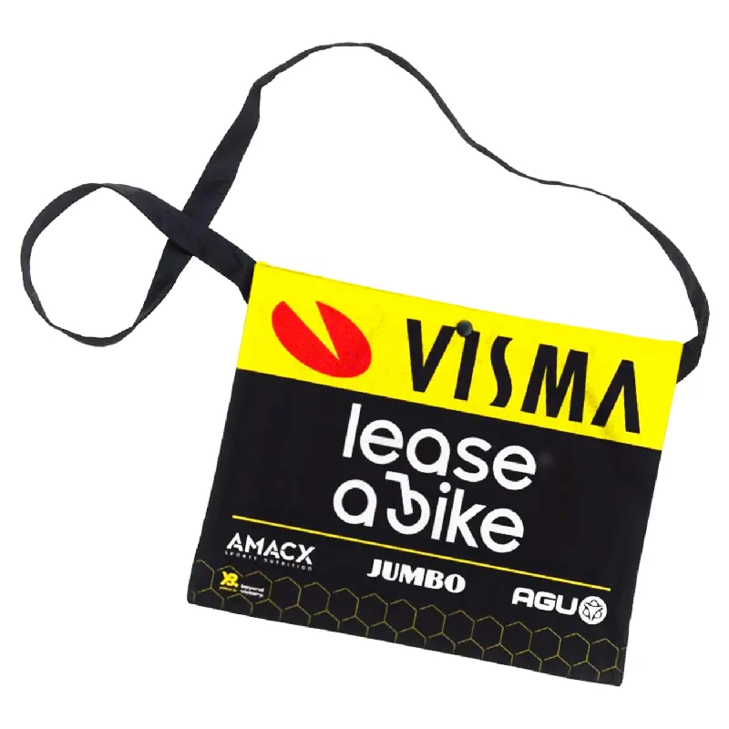 cycling clothing with sticky straps-Musette Agu Team Visma Lease a bike 2024