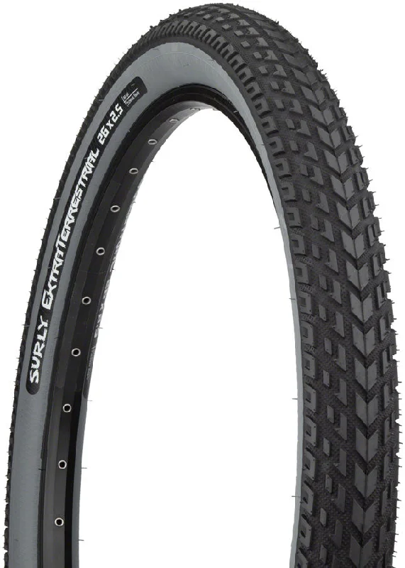 Surly ExtraTerrestrial Tire - 26 x 2.5 Tubeless Folding Black/Slate 60tpi