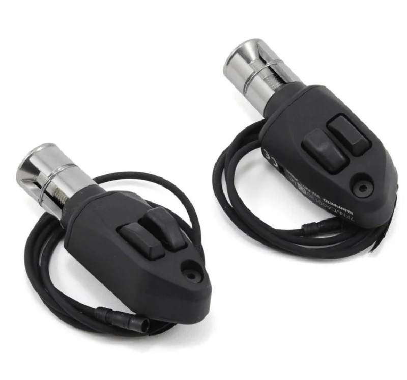 bike lights for safety and visibility-Shimano, Aero Bar End Shifter, Di2,  11 Speed, SW R671,  Left and Right