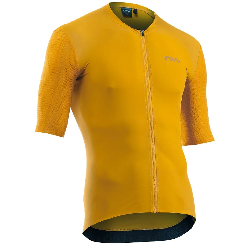 cycling clothing with ray shield-Maglia Northwave Extreme 2 - Giallo