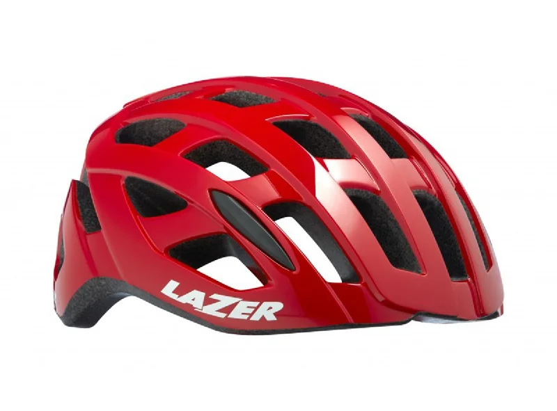 bicycle trigger shifter reviews-Lazer Tonic Helmet - Red - 2020