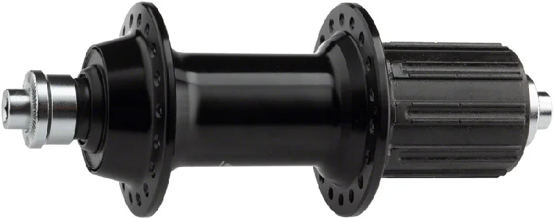 bike accessories for all cyclists-Shimano 105 FH-R7000 Rear Hub - QR x 130mm Rim Brake HG 11 Road Black 36H