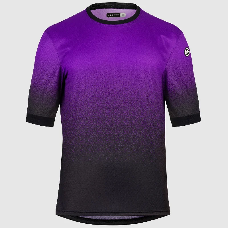 cycling clothing with late spins-Maglia Assos Trail T3 Zodzilla - Viola