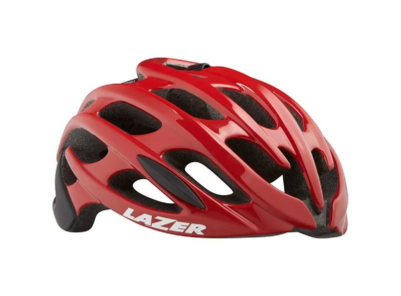 bicycle night riding laws-Lazer Blade+ Road Helmet - Red-Black - 2020