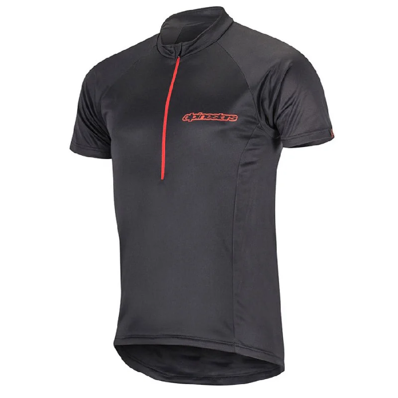 cycling clothing with damp spins-Maglia Alpinestars Elite - Nero Rosso