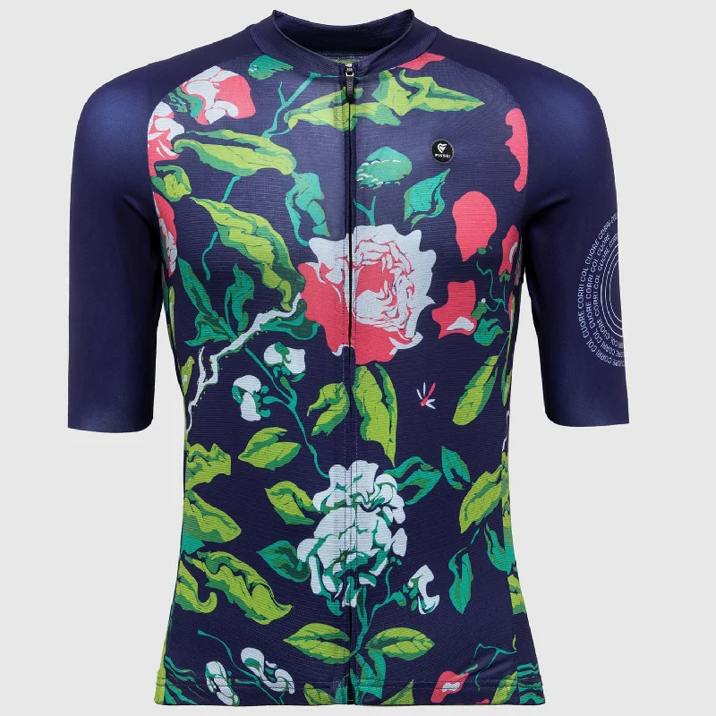 cycling clothing for stocky builds-Maglia Pissei Tempo Surrial - Flowers