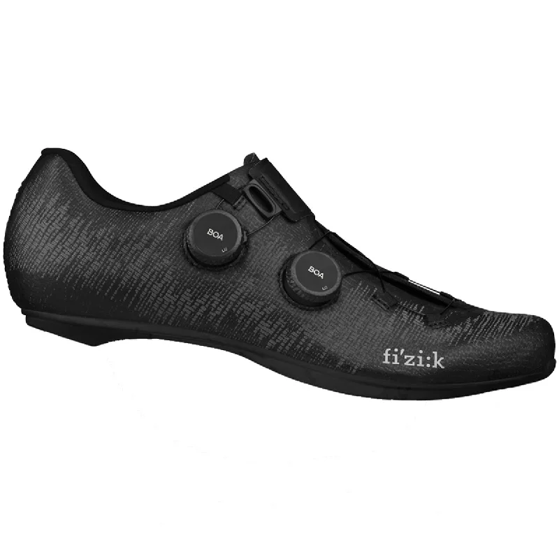 cycling clothing for gravelly paths-Scarpe Fizik Infinito Knit Carbon 2 - Nero