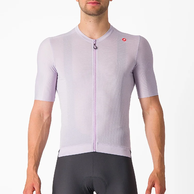 cycling clothing with low fuss-Maglia Castelli Espresso - Lilla