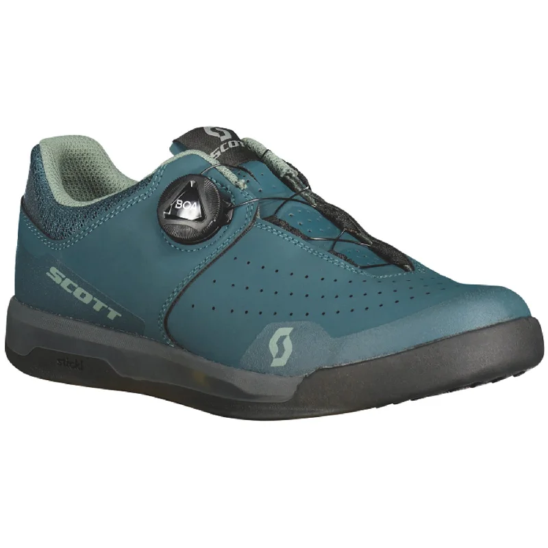 cycling clothing with light threads-Scarpe mtb donna Scott Sport Volt - Blu