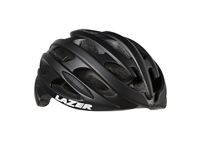 bicycle air horn loudness-Lazer Blade Road Helmet - Black