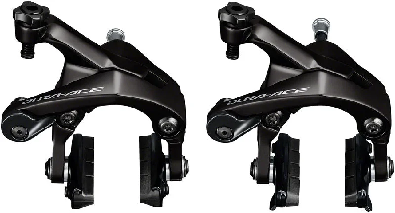 bike tire levers for easy removal-Shimano Dura-Ace BR-R9200 Road Caliper Brake Set - Front Rear Dual Pivot BLK