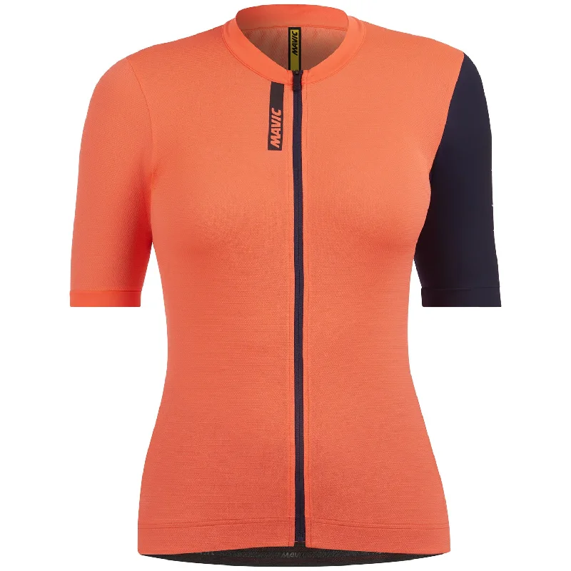 cycling clothing for fast sends-Maglia donna Mavic Essential - Arancio