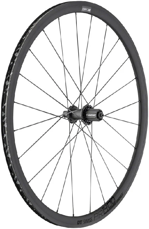 DT Swiss PR 1400 DICUT OXiC Rear Wheel - 700 QR x 130mm Rim Brake HG 11 BLK 32mm