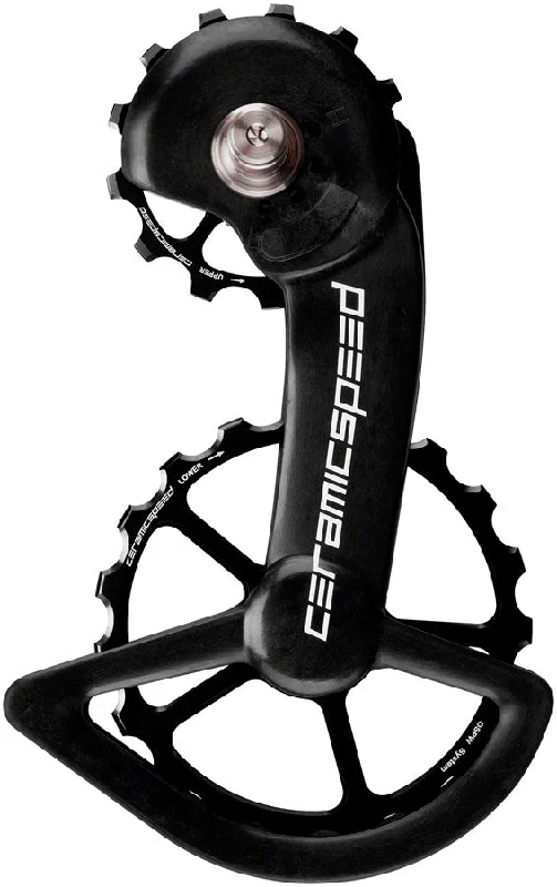 mountain bike wheel sets for durability-CeramicSpeed OSPW System Shimano 9200/8100 Standard - Black