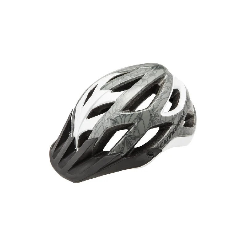 bicycle gravel tire width-Cannondale Ryker Helmet Gray Small