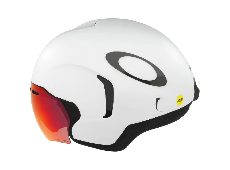 bicycle ebike tire durability-Oakley ARO7 Road Helmet - White