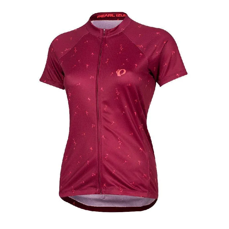 cycling clothing with cool flair-Women's SELECT Escape Graphic Road Bike Jersey - Red