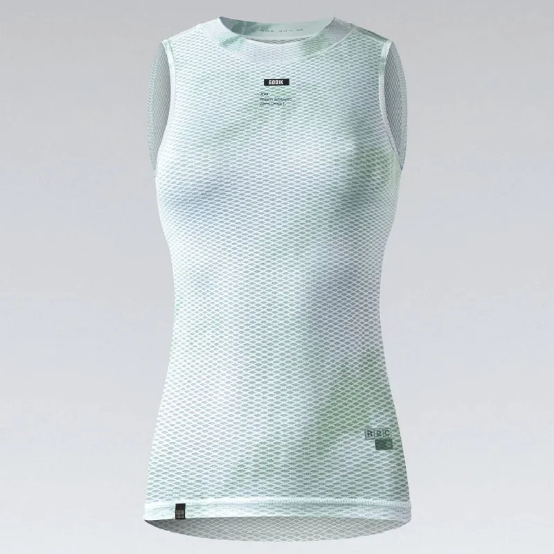 cycling clothing for prime packs-Maglia intima senza maniche donna Gobik Second Skin - Verde