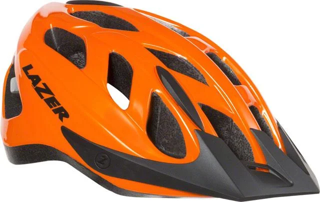 bicycle touring bike setup-Lazer Cyclone MTB Helmet - Flash Orange