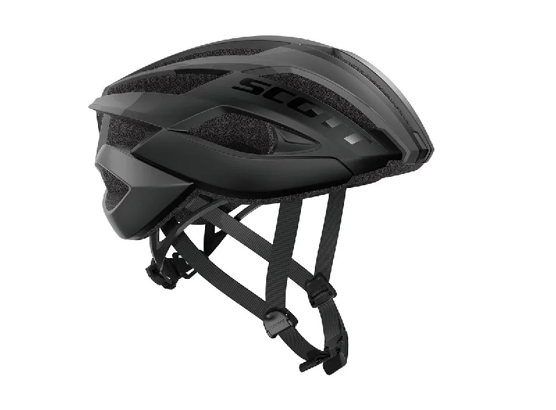 bicycle fat tire ebike uses-Scott Arx Road Helmet - Black