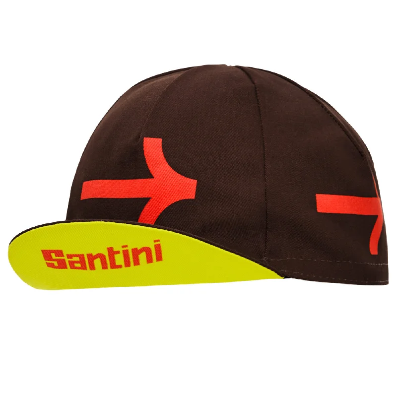 cycling clothing with stealth pockets-Cappellino Santini Flèche Wallonne