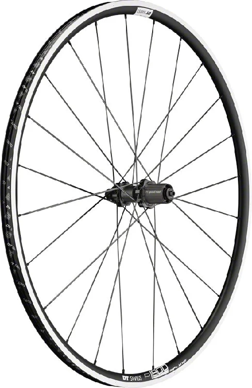 DT Swiss P 1800 Spline Rear Wheel - 700 QR x 130mm Rim Brake HG 11 Black