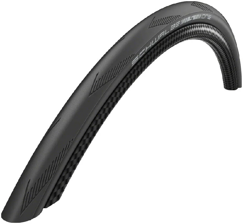 Schwalbe One Tire - 24 x 0.9 Clincher Folding BLK Performance Line RaceGuard Addix