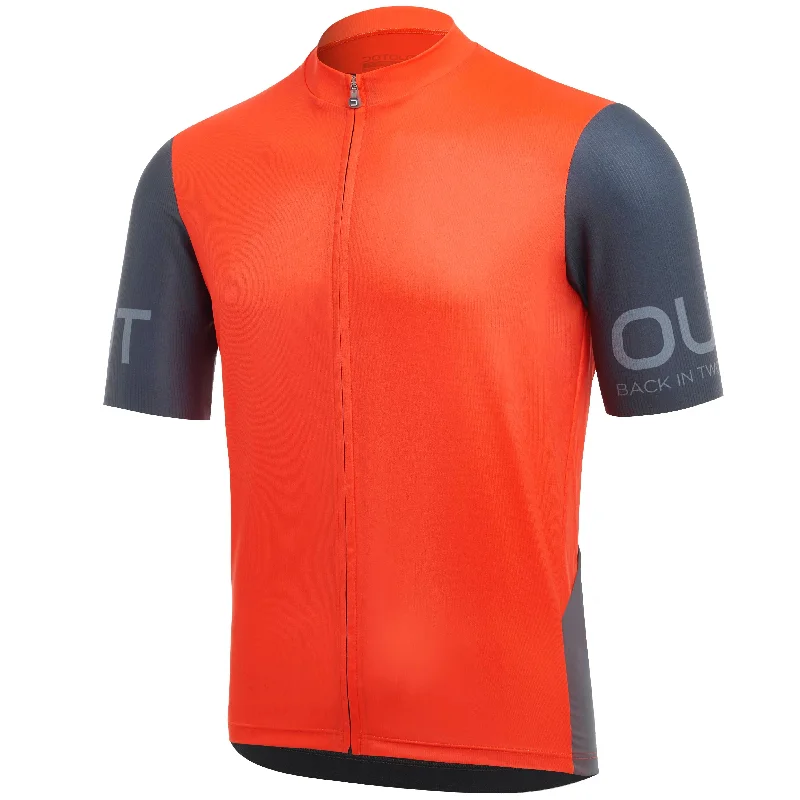 cycling clothing for ride tribes-Maglia Dotout Explorer - Arancio