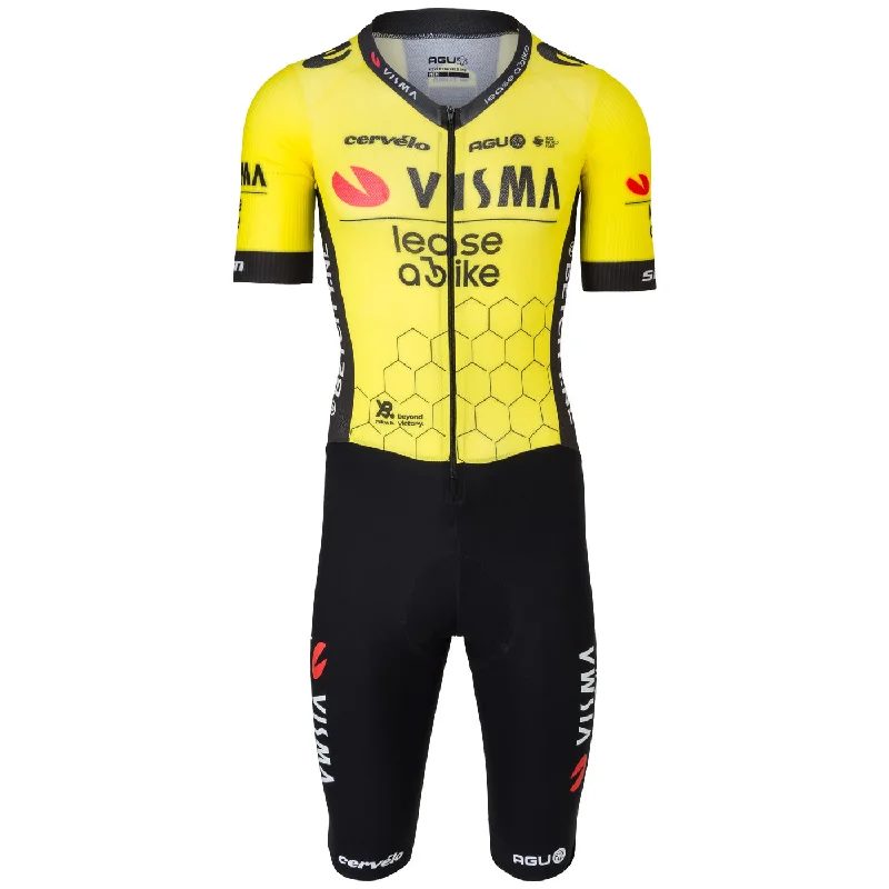 cycling clothing with quick barrier-Body Agu Team Visma Lease a bike 2024