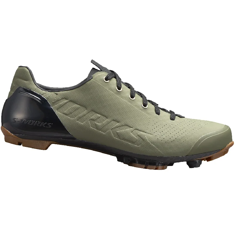 cycling clothing with solid straps-Scarpe Specialized S-Works Recon Lace - Verde