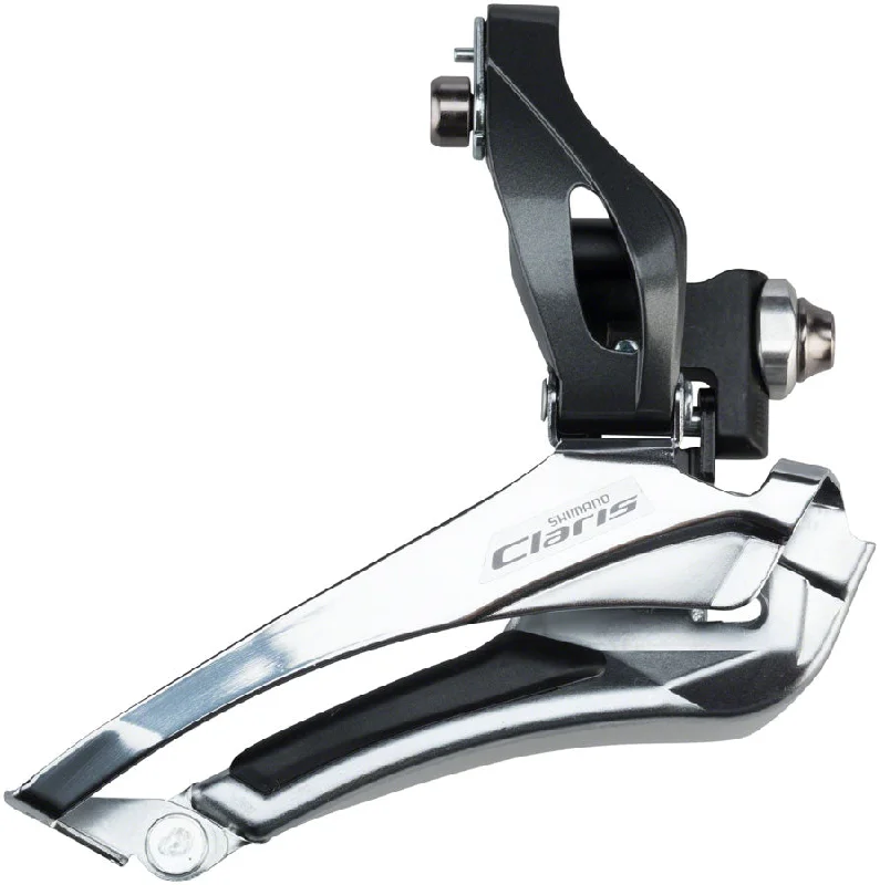 cycling tools for fast repairs-Shimano Claris FD-R2000 8-Speed Double Braze-On Front Derailleur