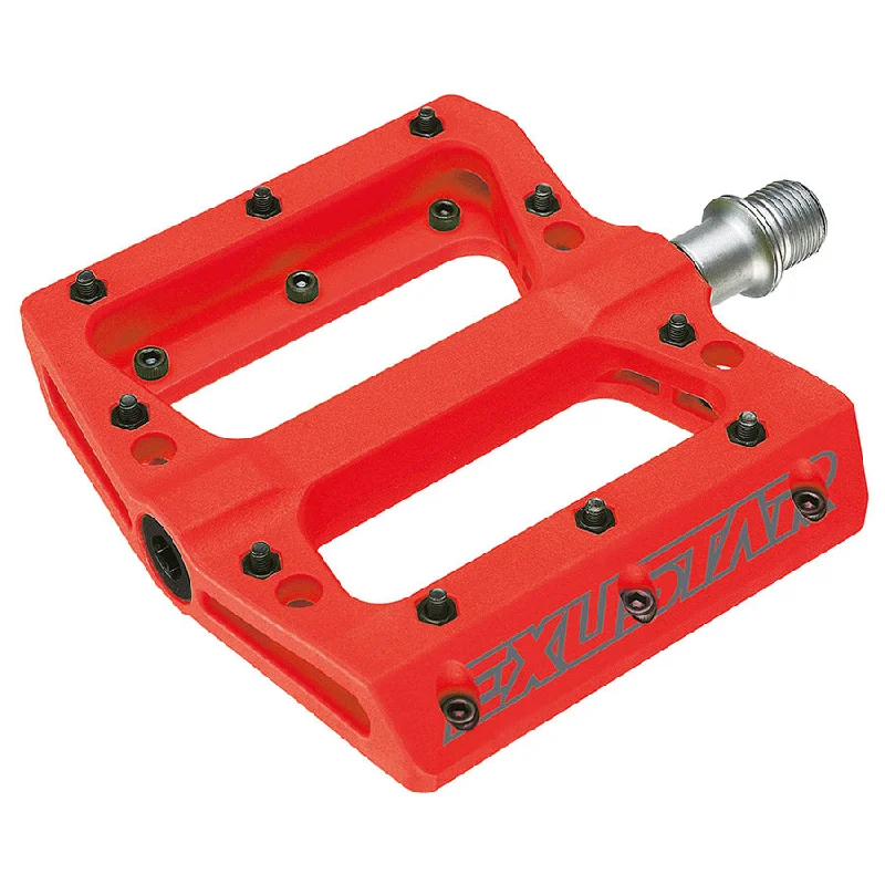 bicycle skid plate benefits-Pedali Exustar Flat PB71 - Rosso