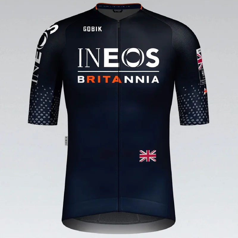 cycling clothing with bold prints-Maglia Gobik CX Pro 3.0 Ineos Britannia 2024