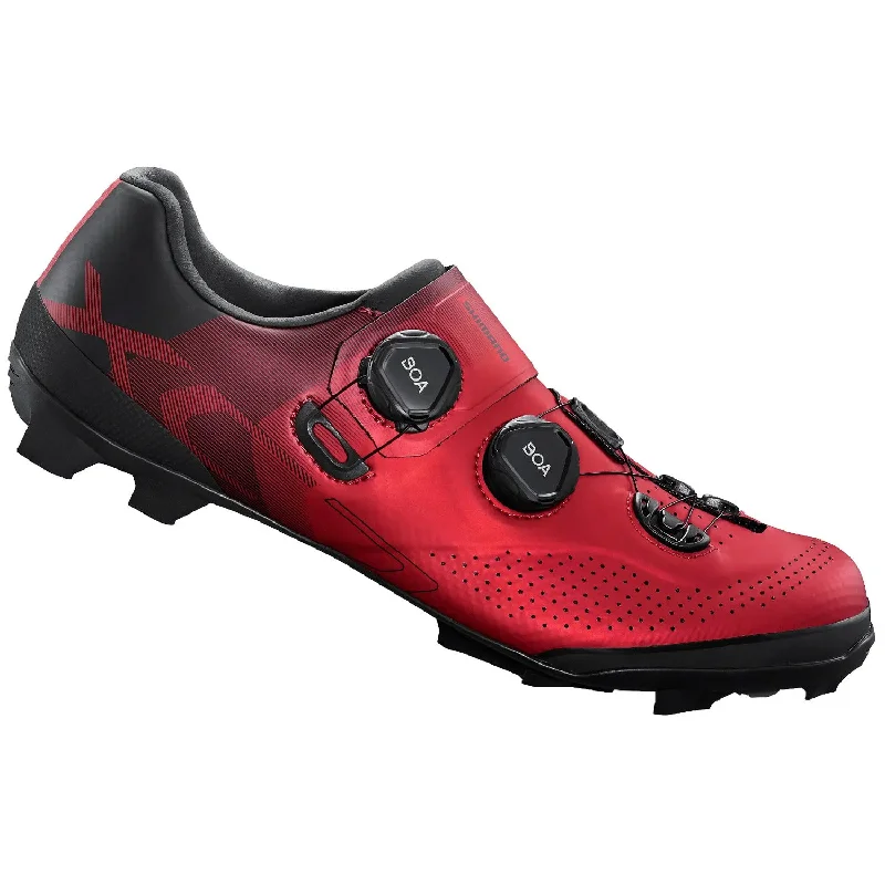 cycling clothing with unit tags-Scarpe Mtb Shimano XC702 - Rosso