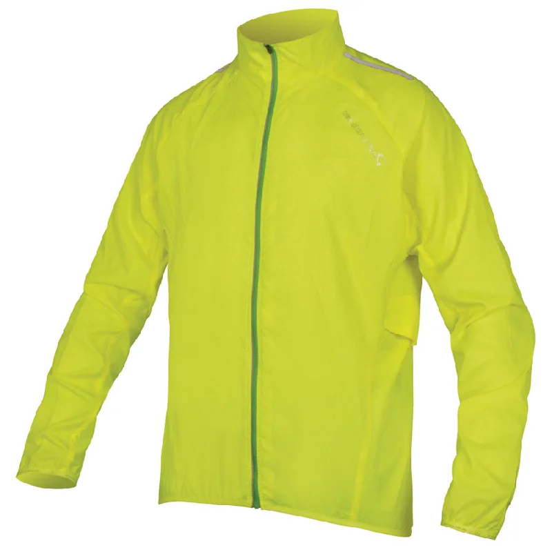 cycling clothing for kid cyclists-Mantellina Endura Pakajak 2 - Giallo Fluo