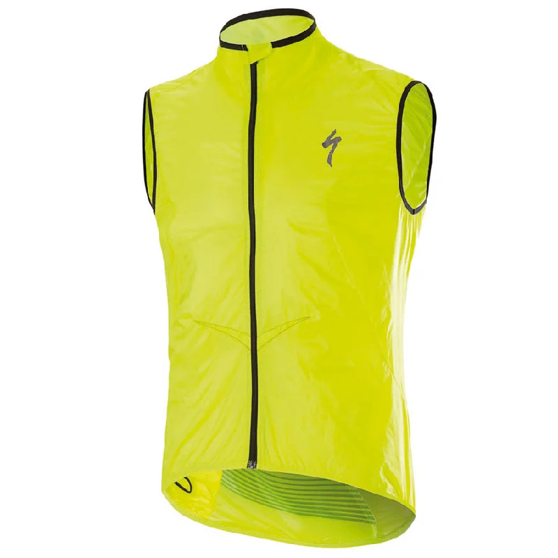 cycling clothing with trim vibe-Gilet Specialized Deflect Comp - Giallo