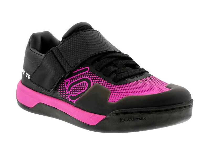 cycling clothing for thin builds-Five Ten Hellcat Pro Clipless MTB Shoe - Womens - Shock Pink