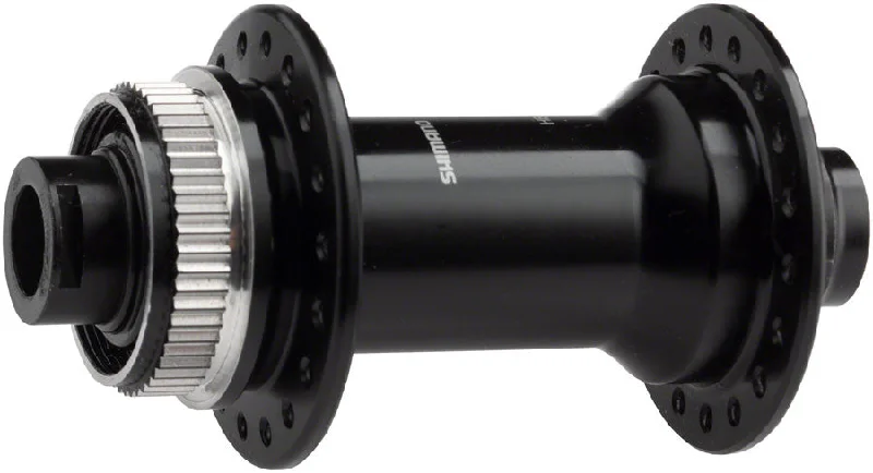 bike lights for safety and visibility-Shimano 105 HB-R7000 Front Hub - 12 x 100mm Center-Lock Black 36h