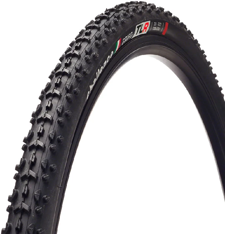 Challenge Grifo TLR Tire 700x33C Folding Tubeless Ready Vulcanized Nylon Black