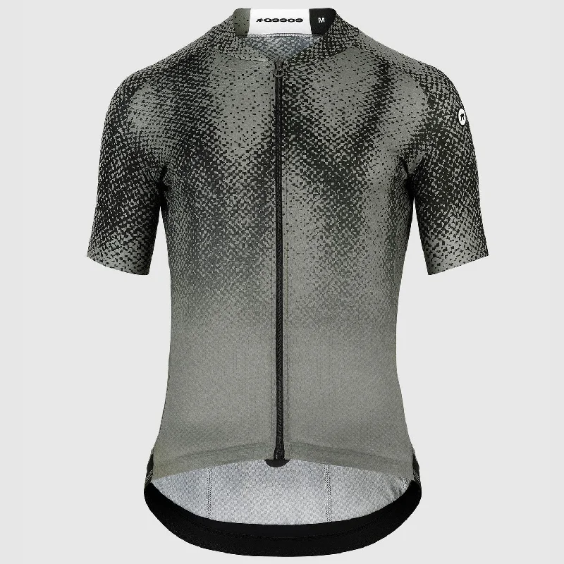 cycling clothing with daily spins-Maglia Assos Mille GT Heat Map - Verde