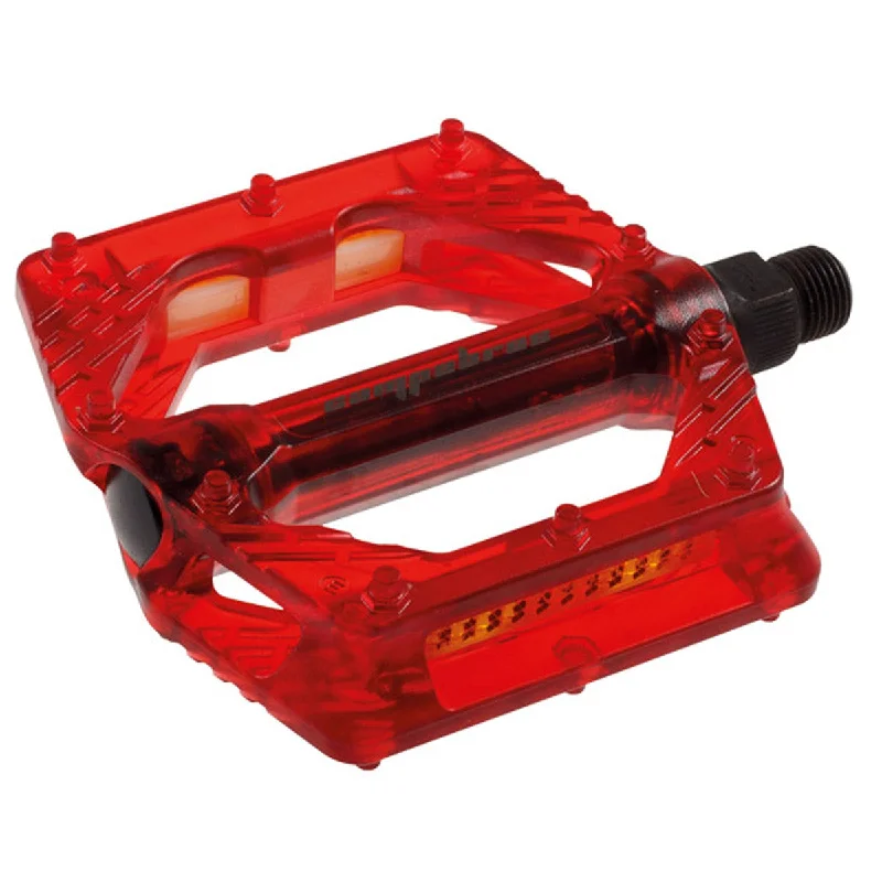 bicycle cadence sensor guide-Pedali Campa Bros Assault IV - Rosso